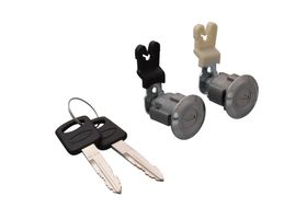 Juego De Cilindros De Puertas Con Llave Cromados