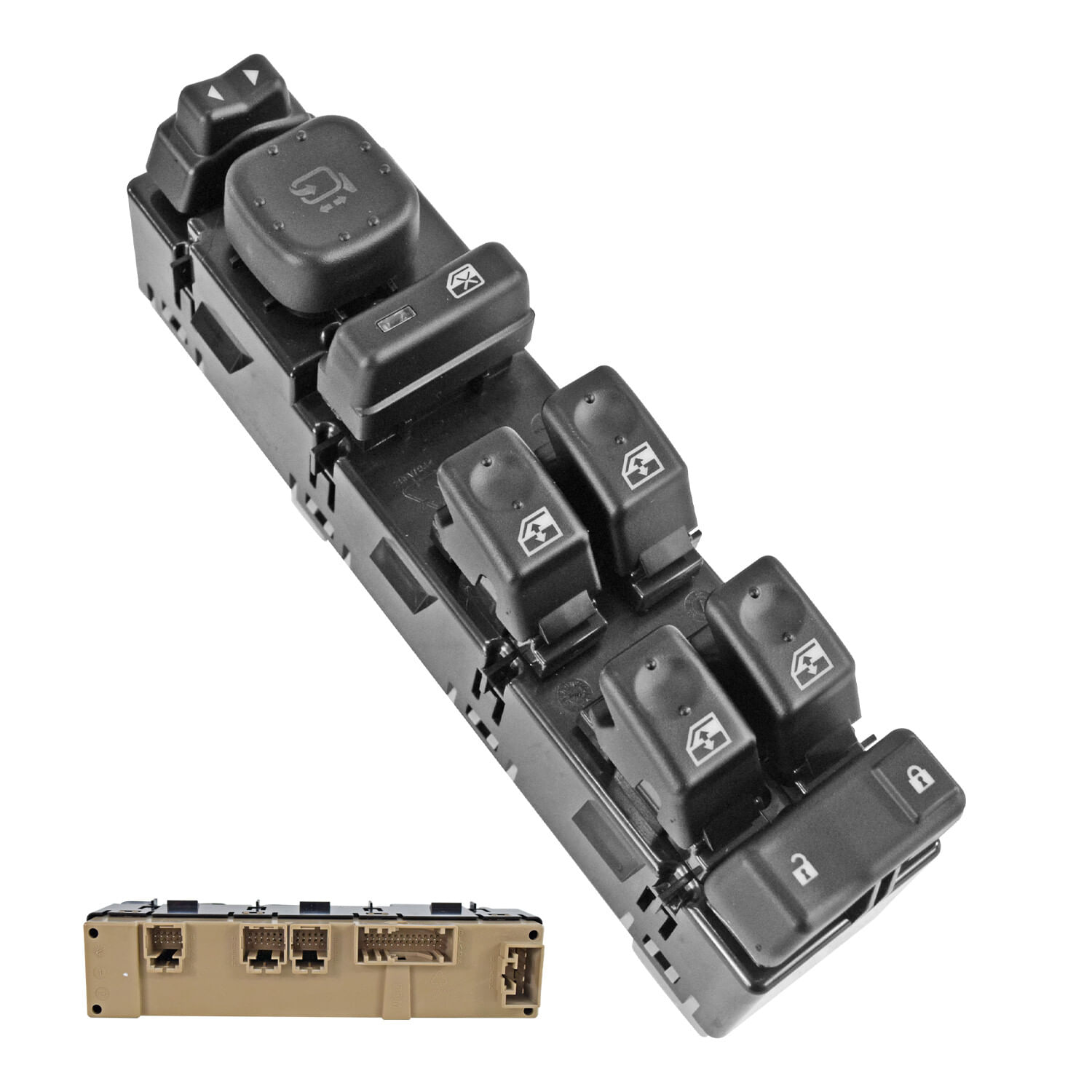 Control Para Cristal Delantero Lado Conductor