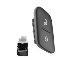 Control Seguro Puerta Delantero Negro Lado Conductor