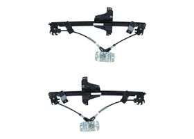 Par De Elevadores De Cristal Manuales Delanteros