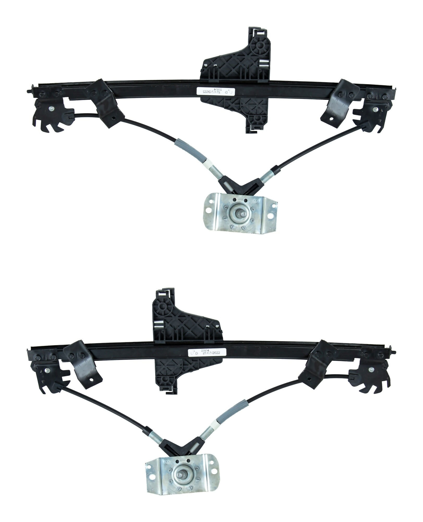 Par De Elevadores De Cristal Manuales Delanteros
