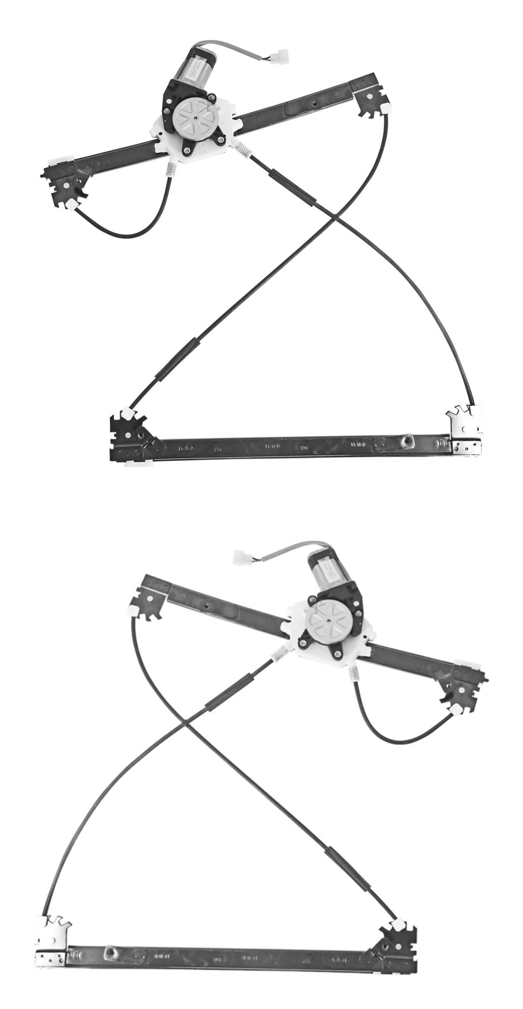 Par De Elevadores De Cristal Eléctricos Delanteros Con Motor