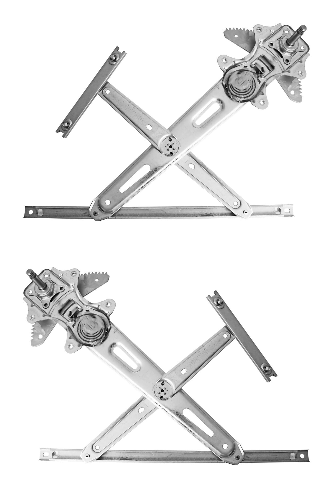 Par De Elevadores De Cristal Manuales Delanteros