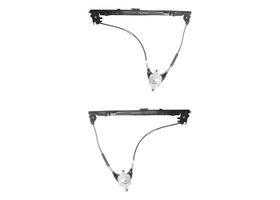 Par De Elevadores De Cristal Manuales Delanteros