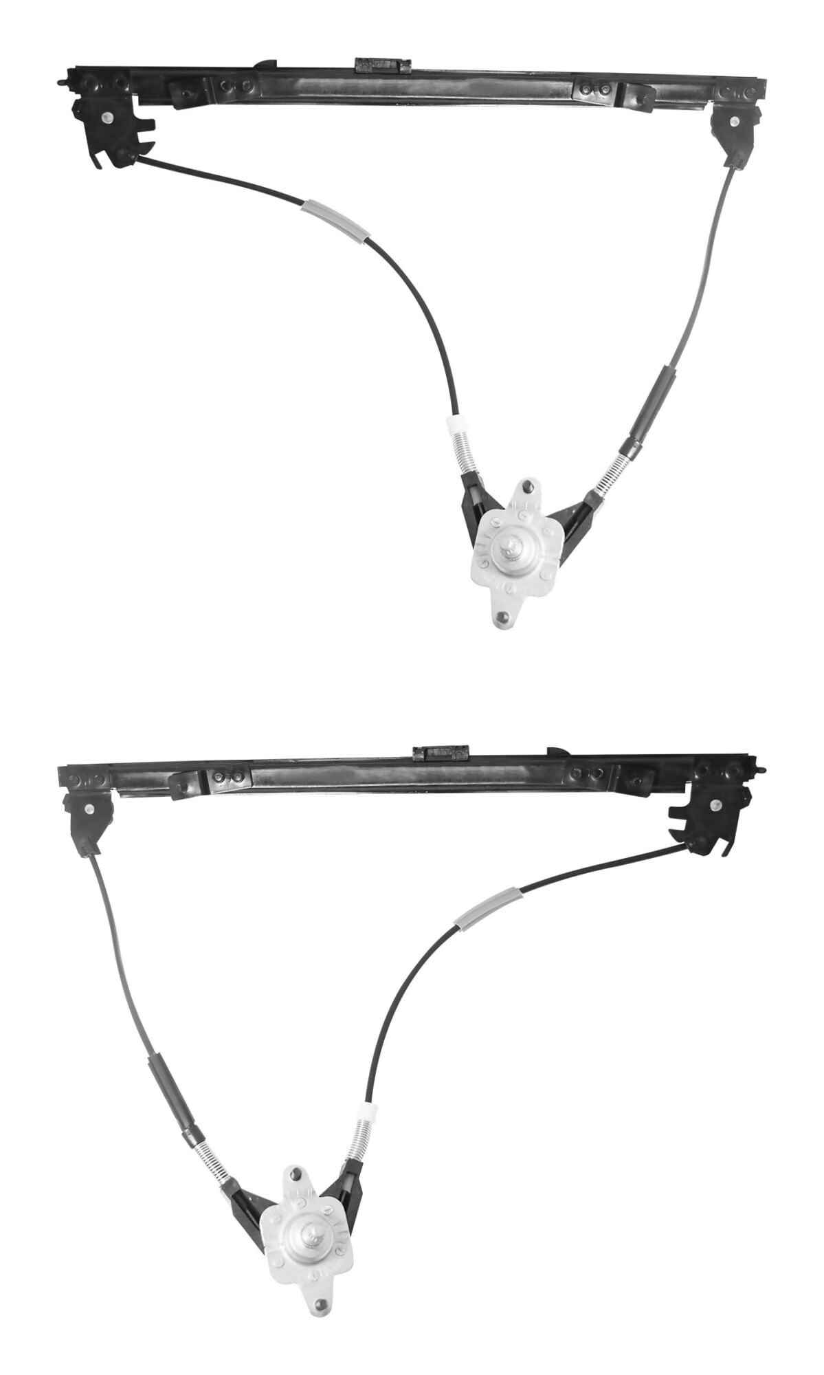 Par De Elevadores De Cristal Manuales Delanteros