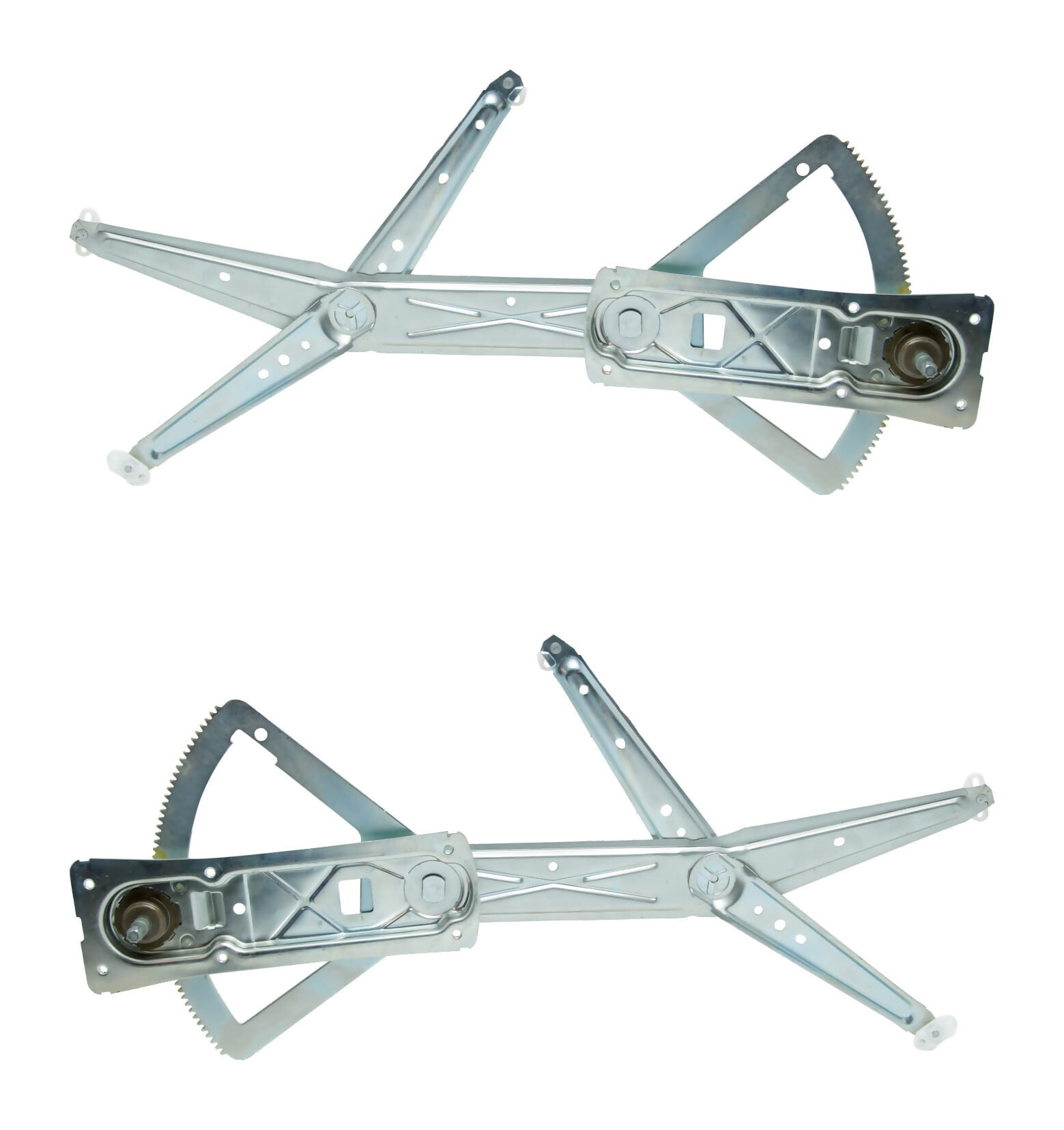 Par De Elevadores De Cristal Manuales Delanteros