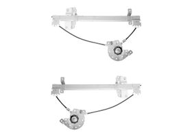 Par De Elevadores De Cristal Manuales Traseros