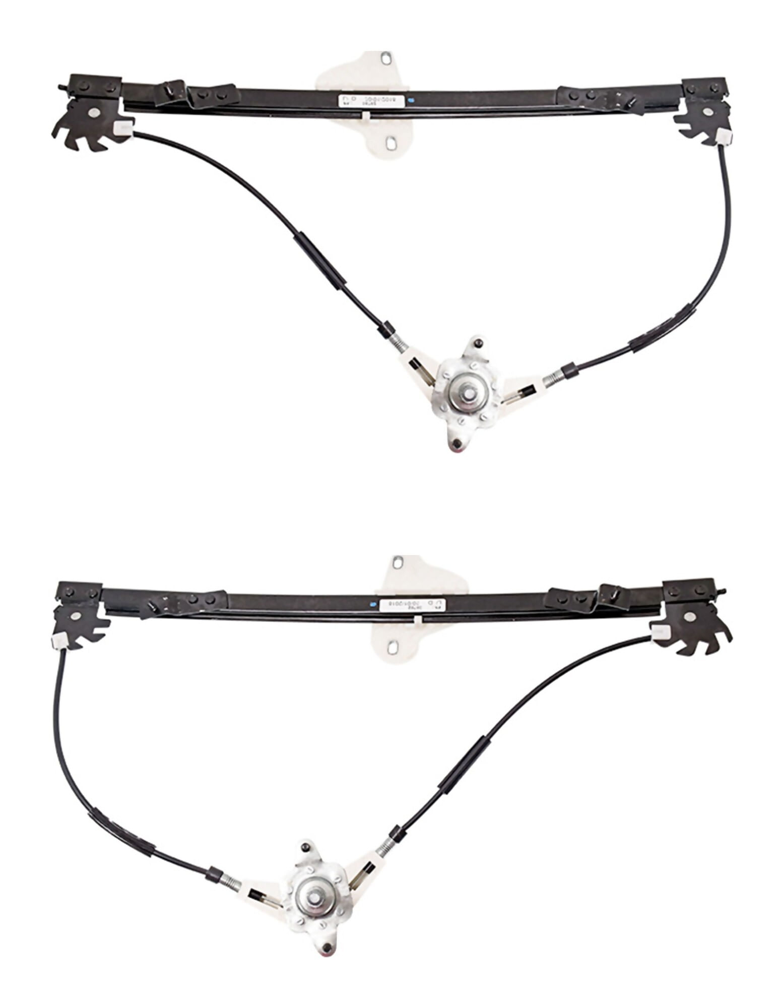 Par De Elevadores De Cristal Manuales Delanteros