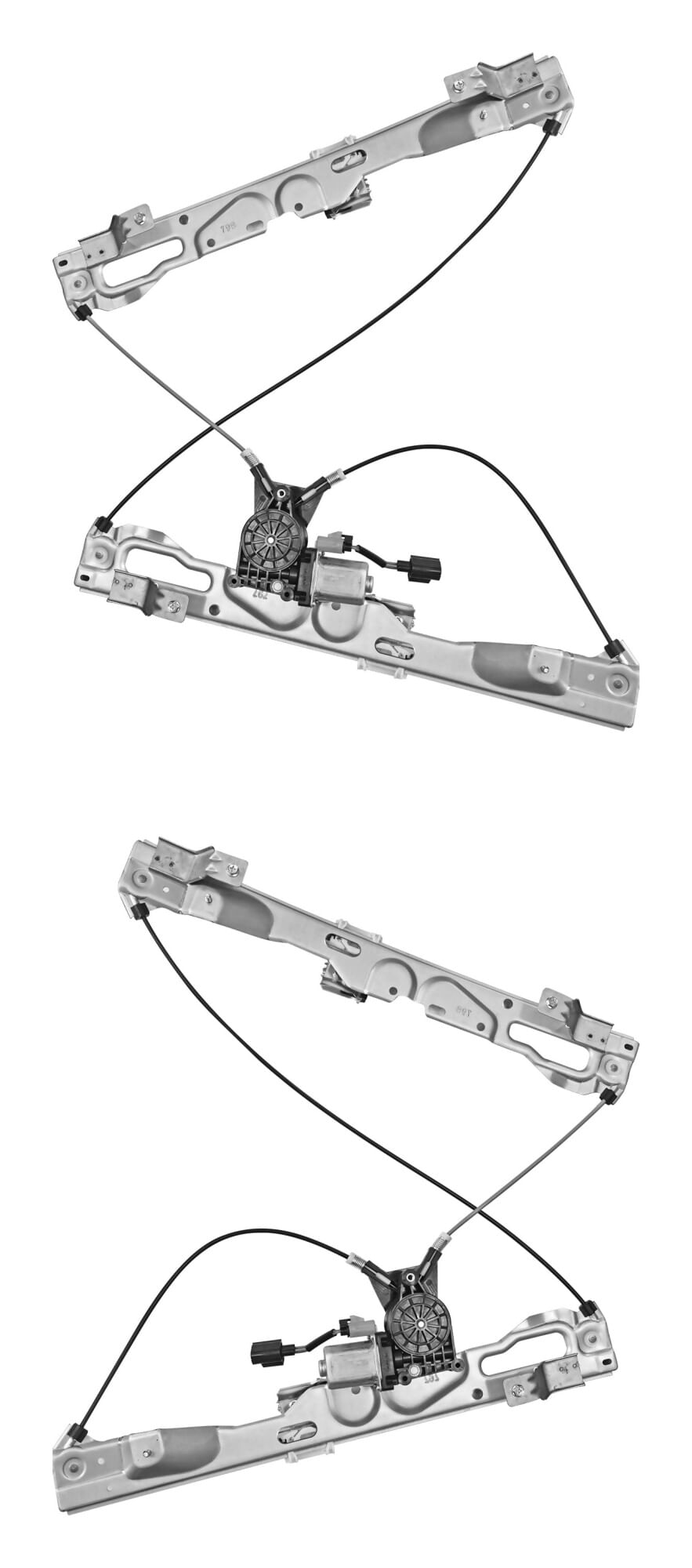Par De Elevadores De Cristal Eléctricos Traseros Con Motor