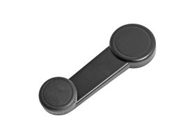 Manija Elevador Cristal Delantera Negra Lado Conductor O Pasajero