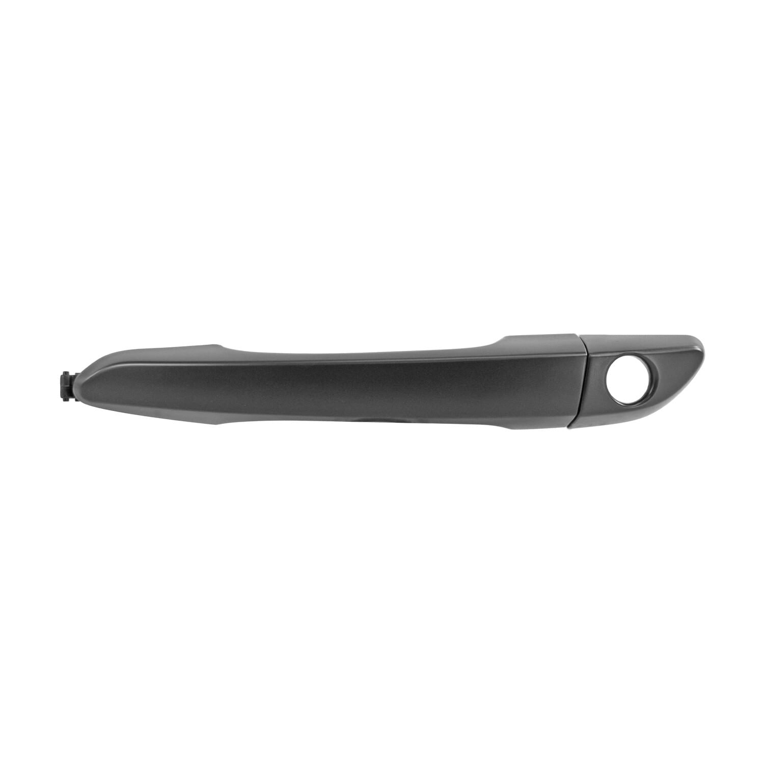 Manija Puerta Exterior Delantera Lisa Negra Con Hoyo Para Llave Sin Sensor Lado Conductor