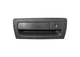 Manija Tapa Batea Corrugada Negra C/Hoyo P/Llave