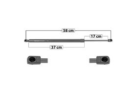 Amortiguador 5a Puerta Lado Conductor O Pasajero