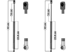 Par De Amortiguadores De 5a Puerta