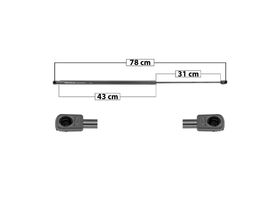 Amortiguador Cofre Lado Pasajero