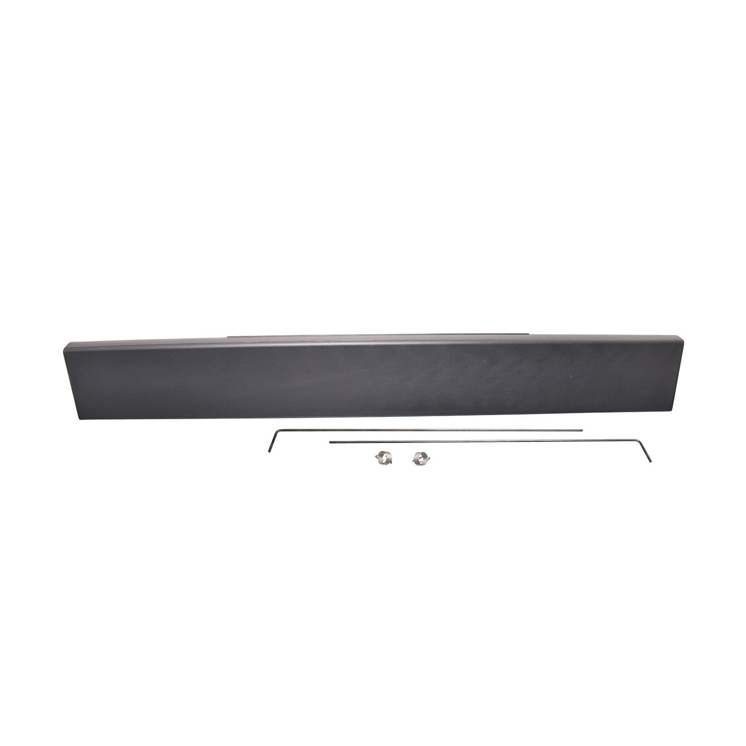 Moldura De Tapa Batea Corrugada Negra Central