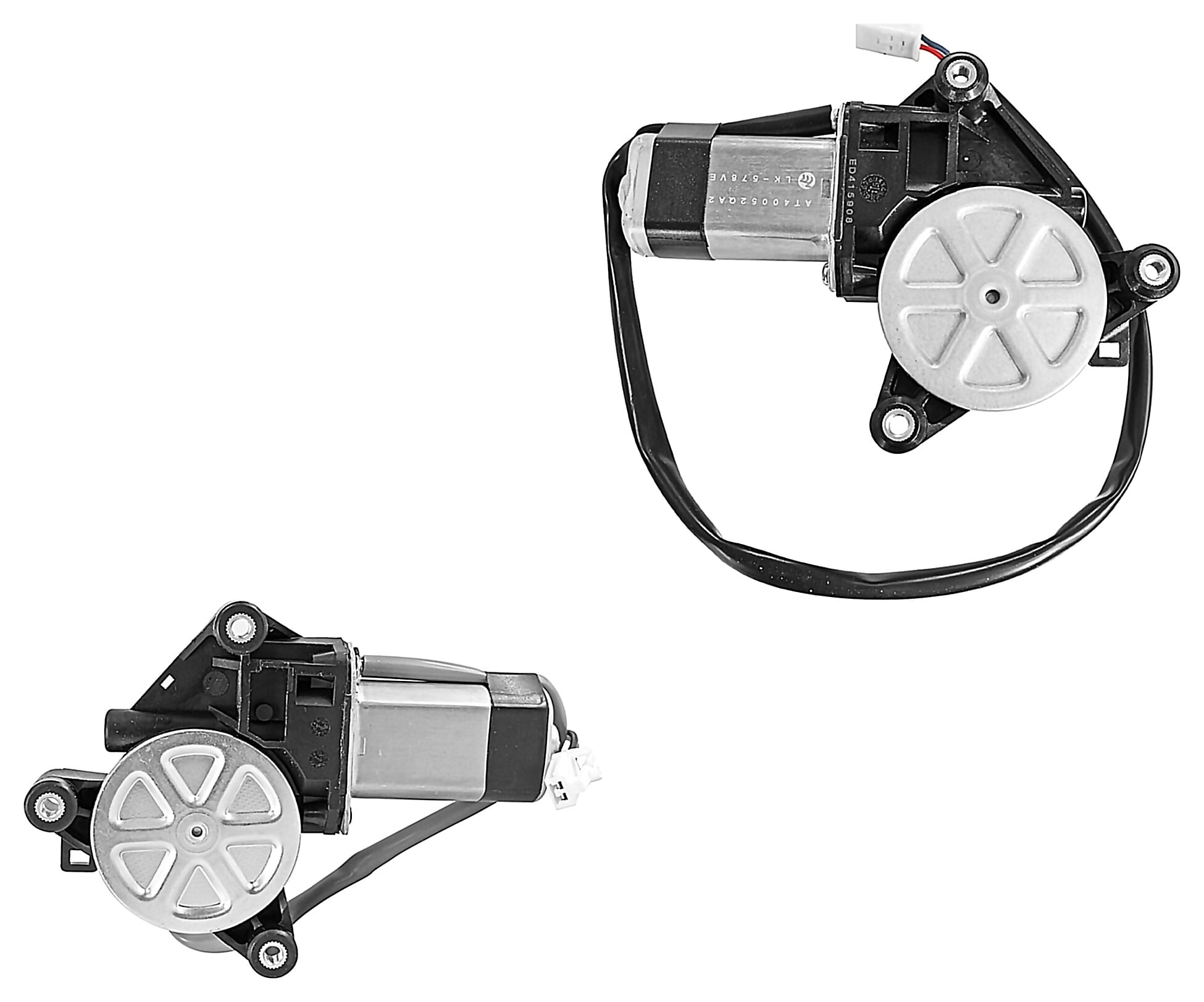 Par De Motores De Elevación De Ventanas Delanteros