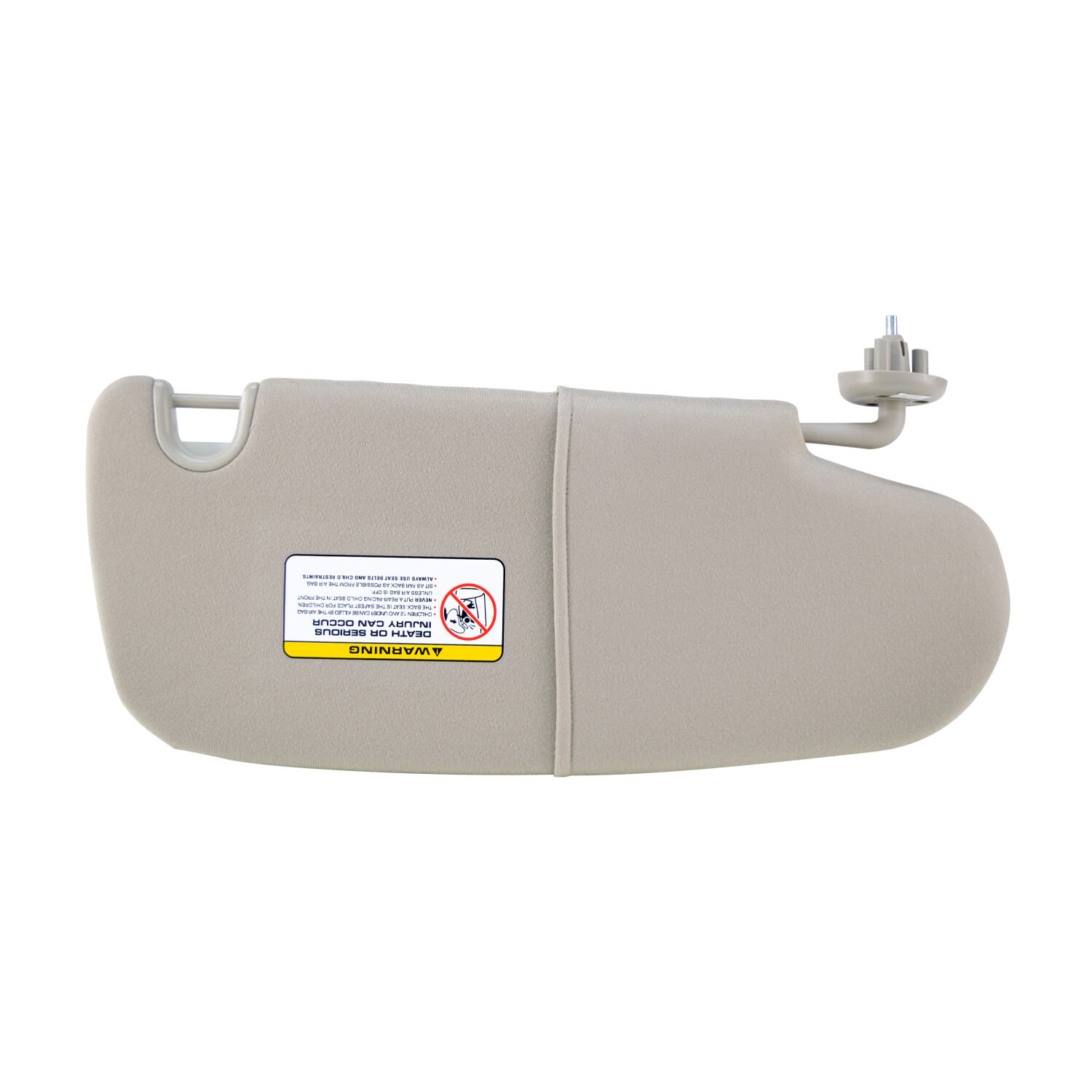 Visera Beige Sin Espejo Tela Lado Conductor