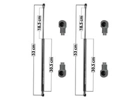 Par De Amortiguadores De 5a Puerta