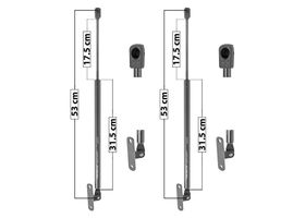 Par De Amortiguadores De 5a Puerta