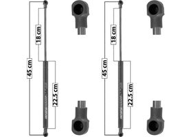 Par De Amortiguadores De 5a Puerta