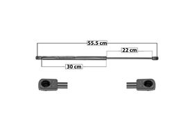 Amortiguador Vidrio Lado Conductor O Pasajero