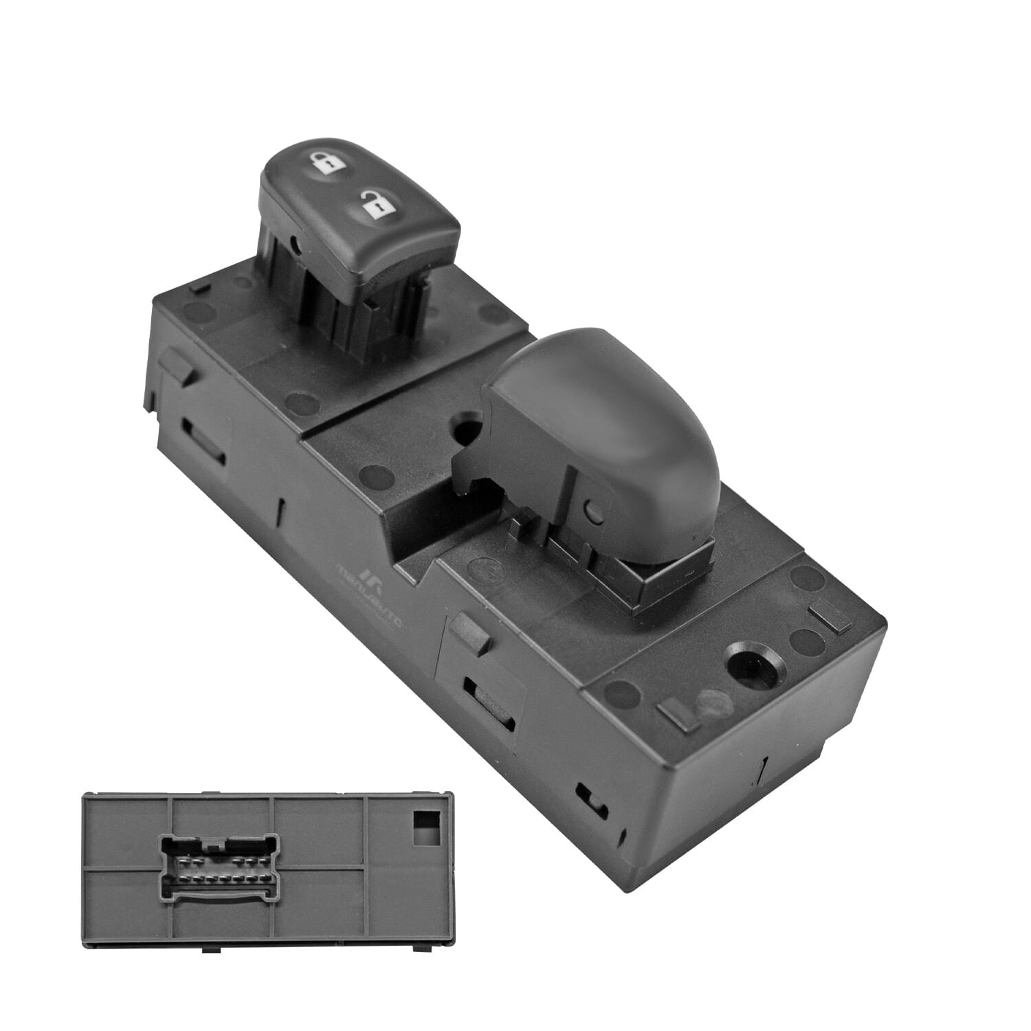 Control Para Cristal Delantero Negro Lado Pasajero
