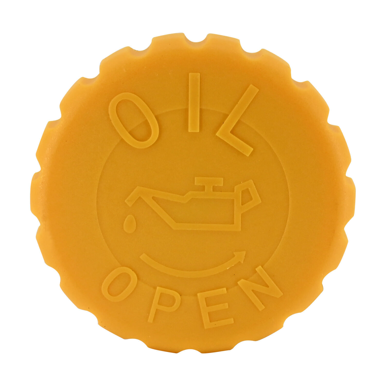 Tapón Llenado De Aceite Plástico Amarillo