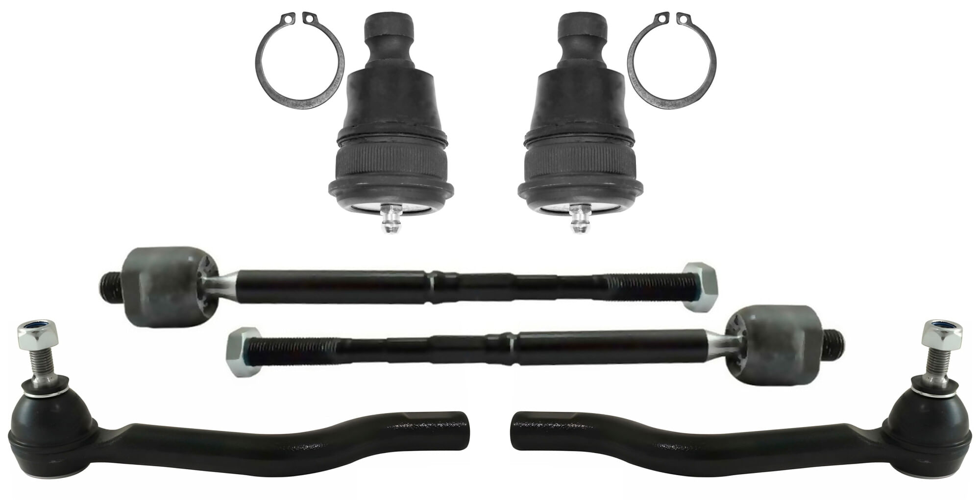 Kit De Rótulas Y Terminales (6 Piezas)