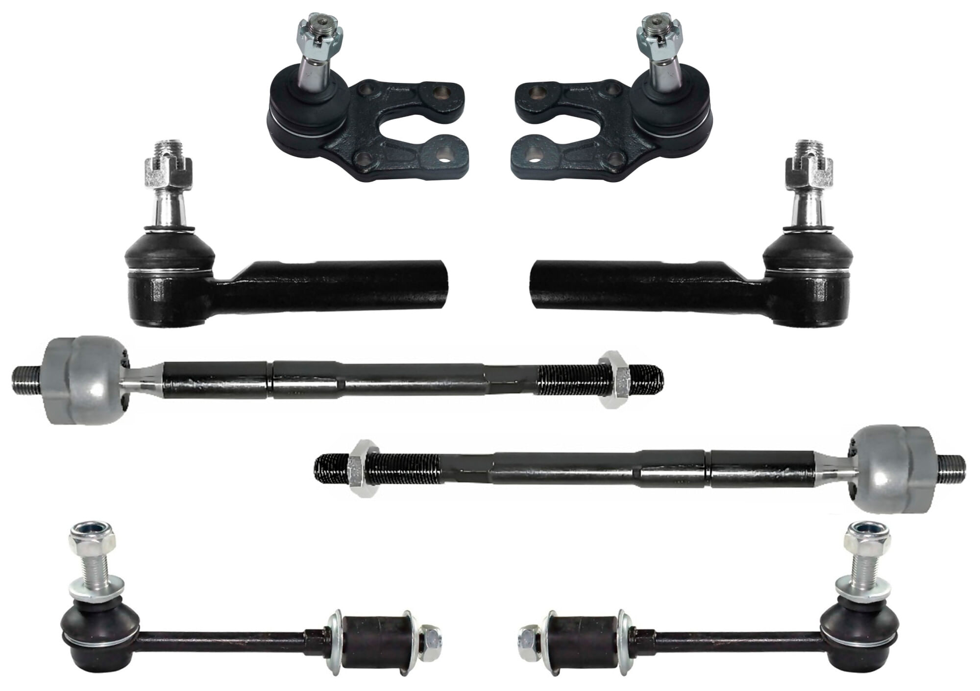 Kit De Rótulas, Terminales Y Tornillos Estabilizadores (8 Piezas)