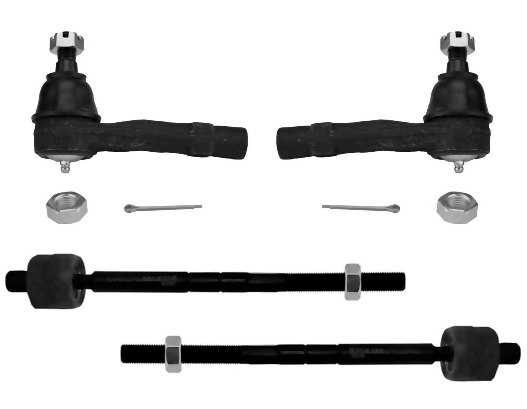 Kit De Terminales De Dirección (4 Piezas)