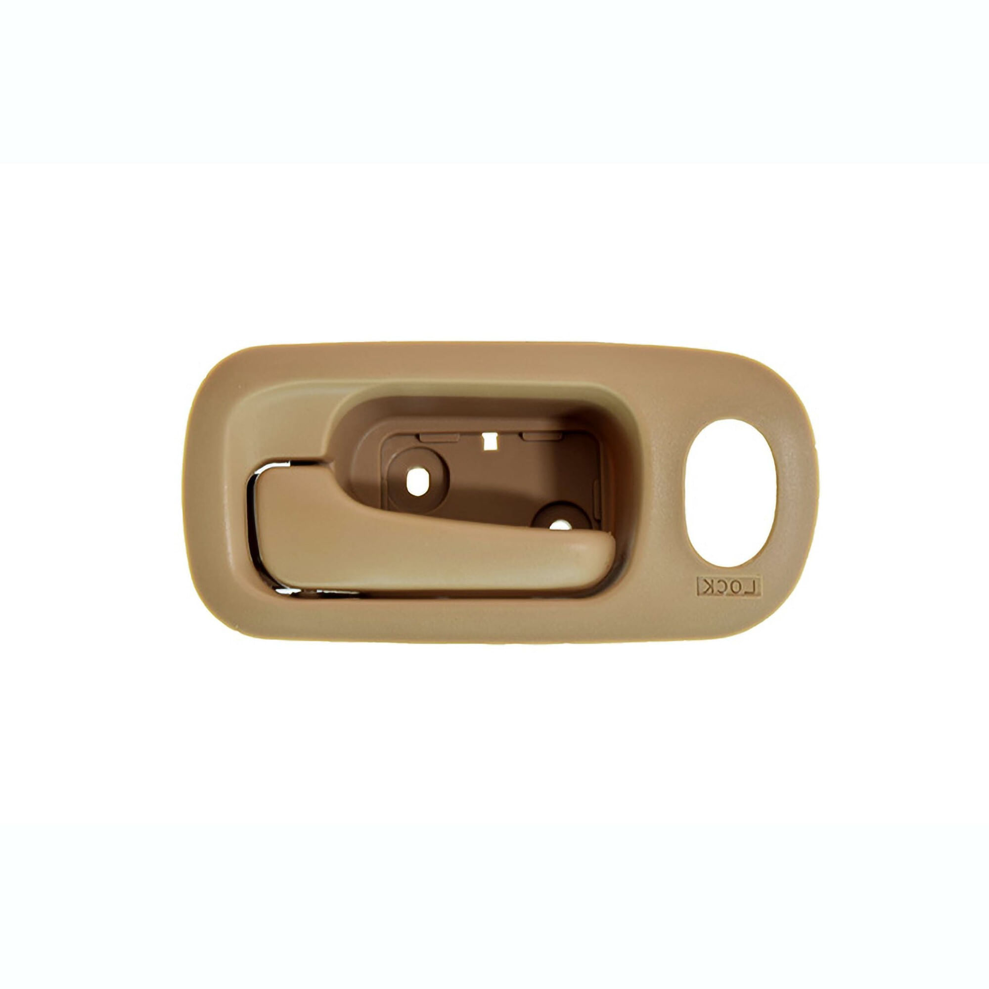 Manija Puerta Interior Delantera Beige Con Hoyo Para Seguro Lado Conductor