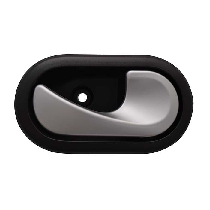 Manija Puerta Interior Delantera O Trasera Negro/Plata Lado Pasajero