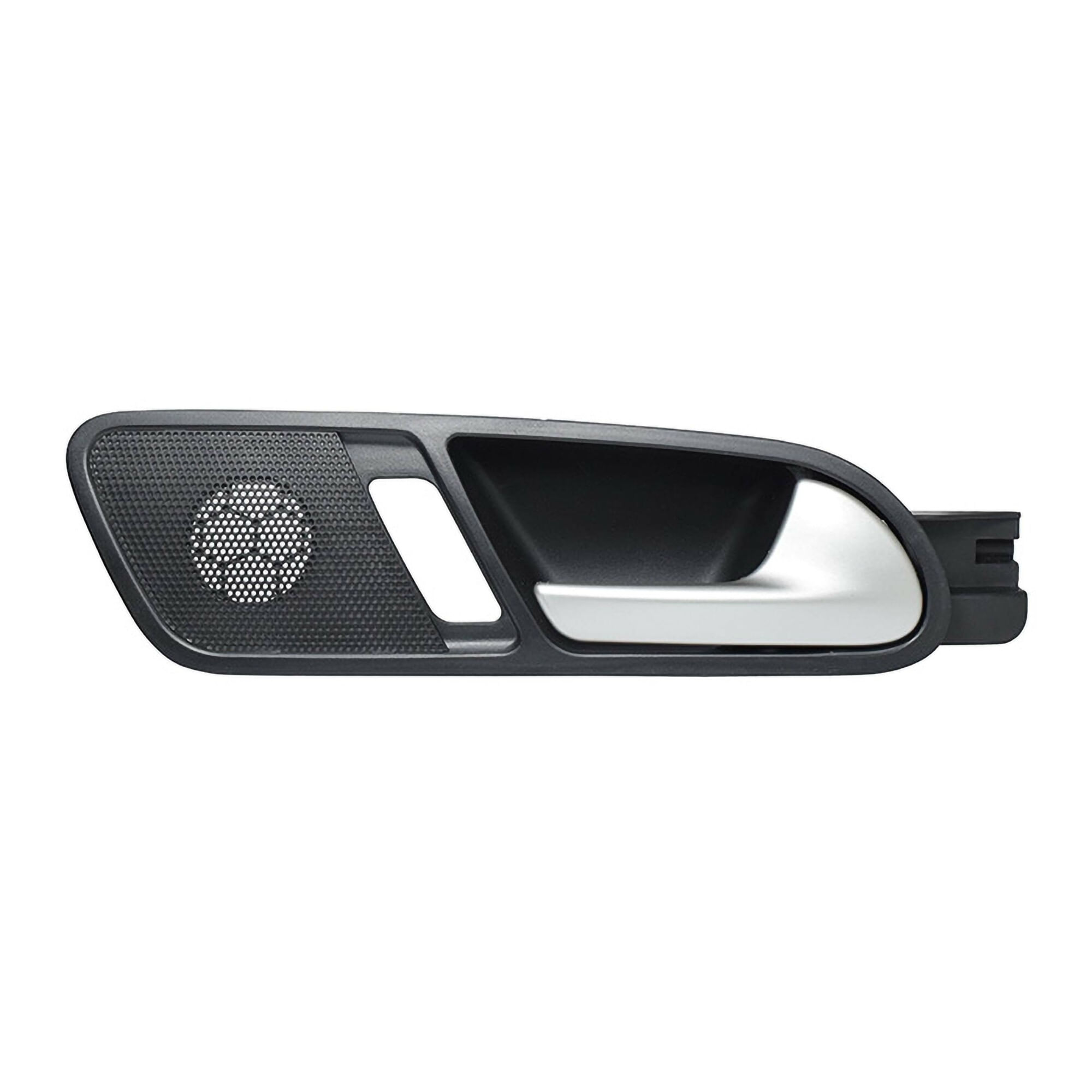 Manija Puerta Interior Trasera Negro/Plata Lado Pasajero