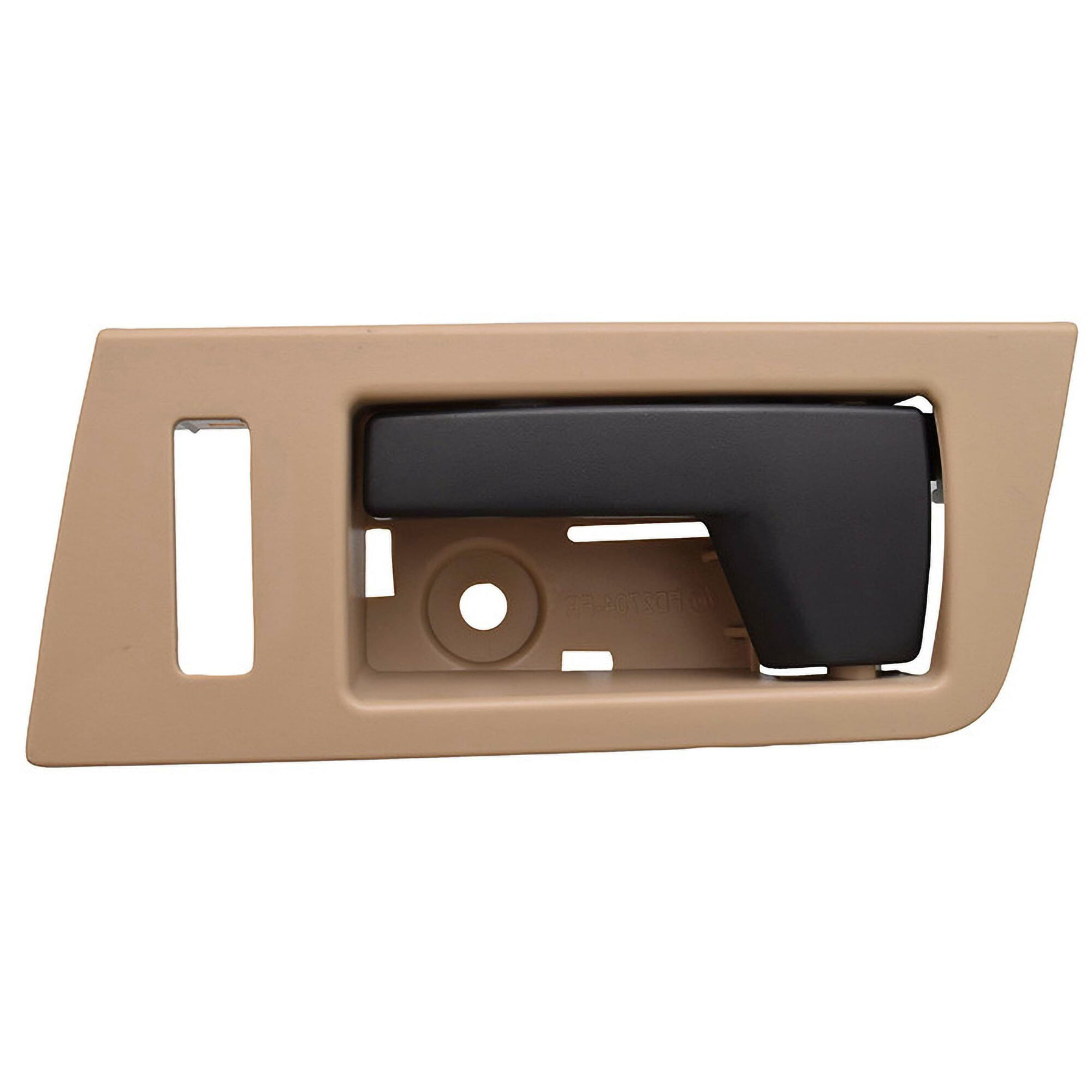 Manija Puerta Interior Delantera Beige/Negro Con Hoyo Para Seguro Lado Conductor