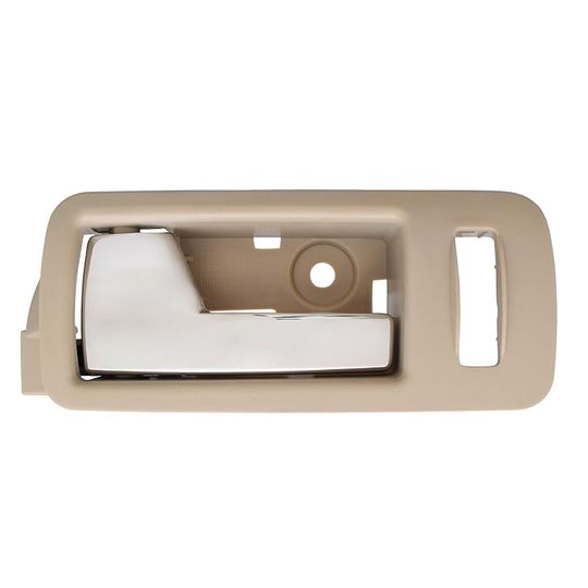 hushan-manija-puerta-interior-delantera-beige-cromado-con-hoyo-para-seguro-lado-conductor-ford-mustang-2005-2014-mustang-0