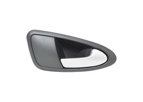 Manija Puerta Interior Delantera Negro/Plata Sin Hoyo Lado Pasajero