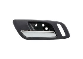 Manija Puerta Interior Delantera Negro/Cromado Con Hoyo Para Seguro Lado Conductor