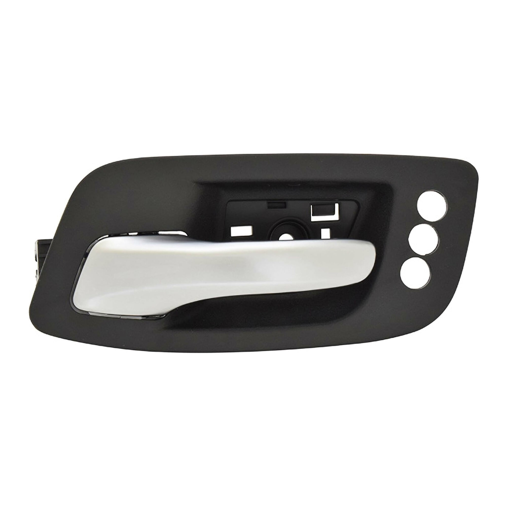 Manija Puerta Interior Delantera Negro/Plata Con Hoyo Para Memorias Lado Conductor
