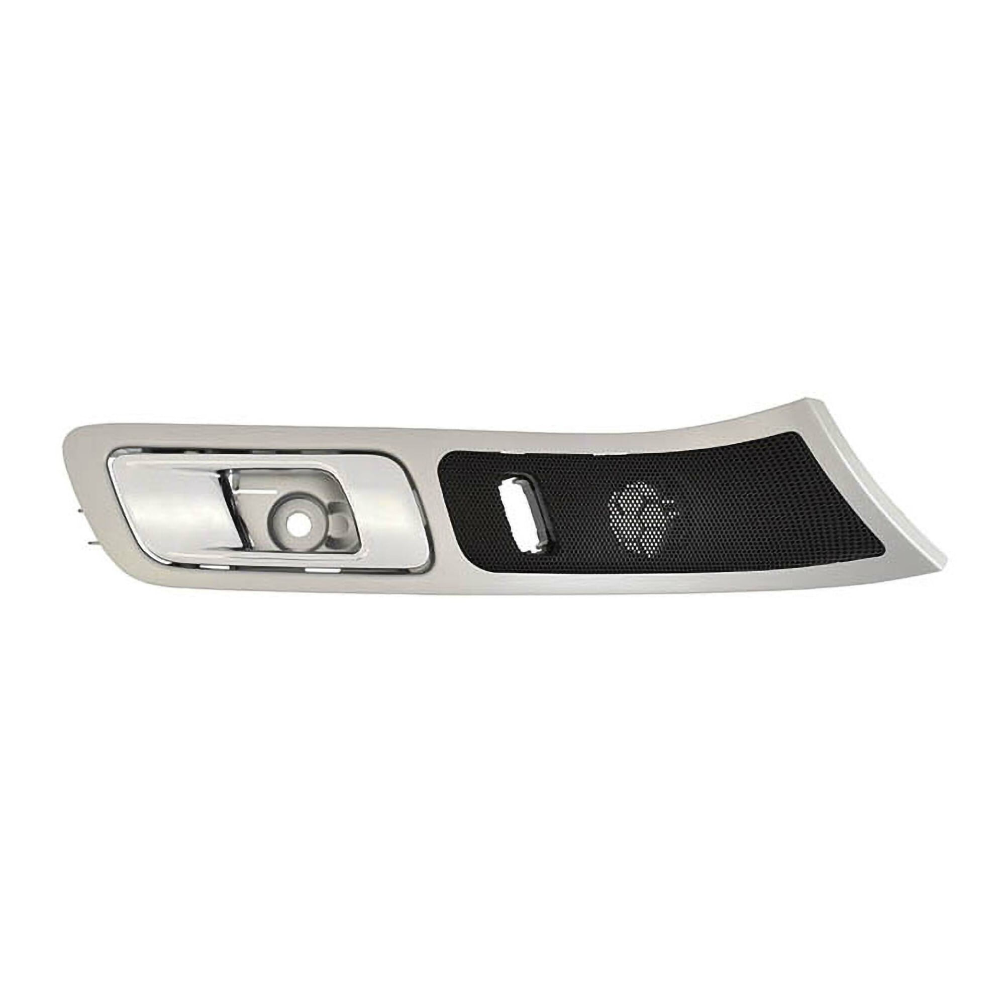 Manija Puerta Interior Delantera Gris/Cromado Con Hoyo Para Seguro Lado Pasajero