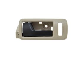 Manija Puerta Interior Delantera Beige/Negro Con Hoyo Para Seguro Lado Conductor