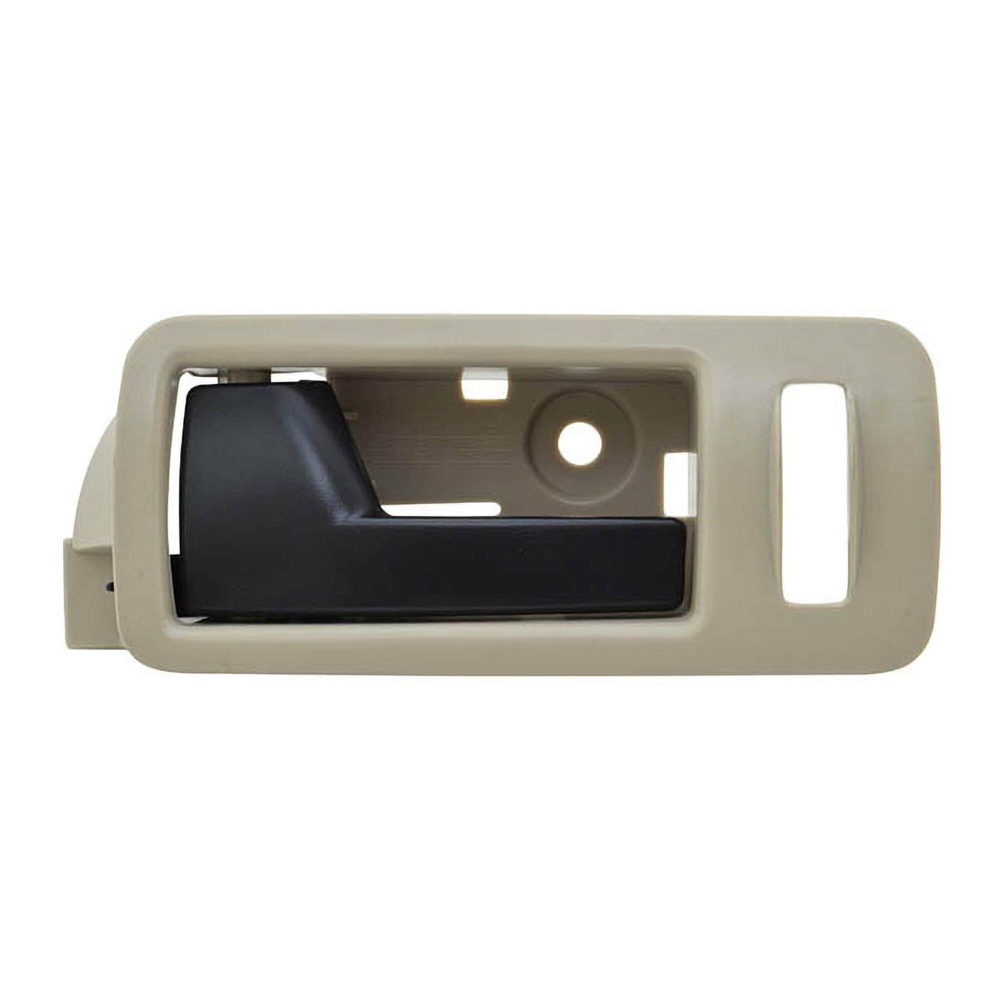 Manija Puerta Interior Delantera Beige/Negro Con Hoyo Para Seguro Lado Conductor