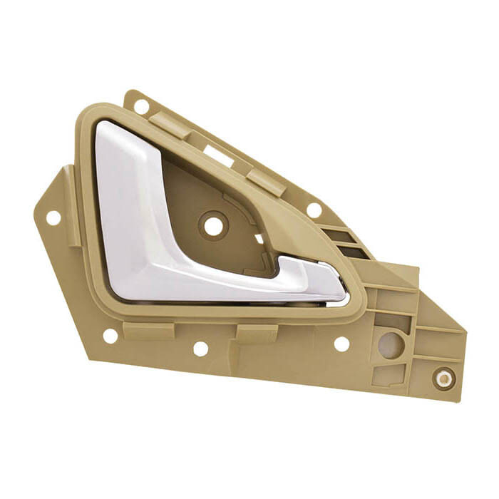 Manija Puerta Interior Delantera Beige/Cromado Lado Pasajero