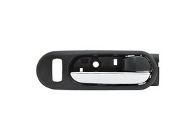 Manija Puerta Interior Delantera Negro/Cromado Con Hoyo Para Seguro Lado Pasajero