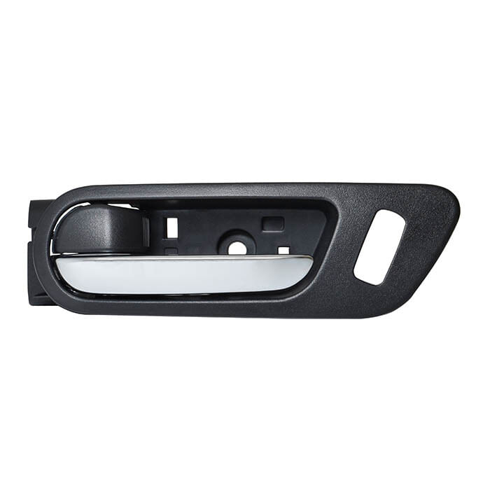 Manija Puerta Interior Delantera Negro/Cromado Con Hoyo Para Seguro Lado Conductor