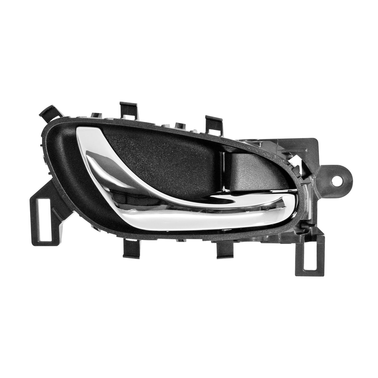 Manija Puerta Interior Delantera O Trasera Negro/Cromado Lado Pasajero