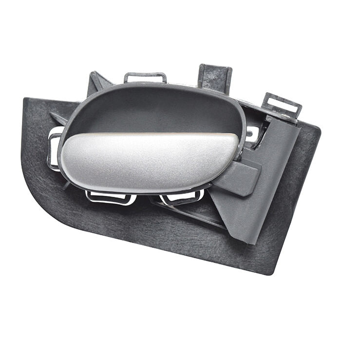 Manija Puerta Interior Delantera O Trasera Negro/Plata Lado Pasajero