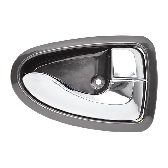 Manija Puerta Interior Delantera O Trasera Gris/Cromado Lado Pasajero