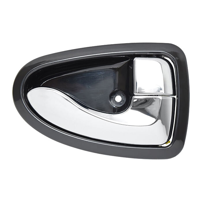 Manija Puerta Interior Delantera O Trasera Negro/Cromado Lado Pasajero