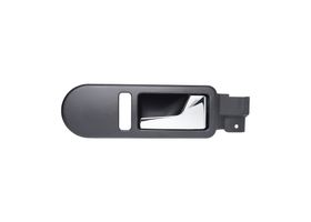 Manija Puerta Interior Delantera Cromado/Negro Con Hoyo Para Seguros Sin Hoyo Para Espejo Lado Pasajero